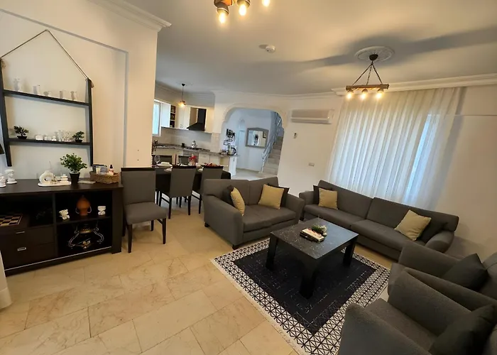 Vilă Luxury Private Pool Villa-5 Min To Land Of Legends Belek